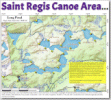 Andy Arthur's Saint Regis Canoe Area maps