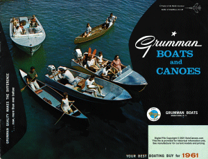 1961 Grumman Canoe Catalog