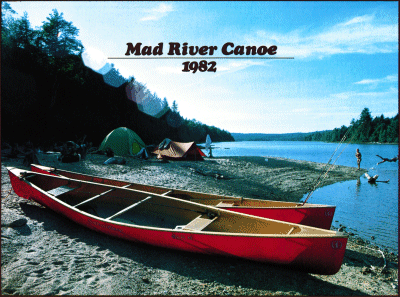 1982 Mad River Canoe Catalog